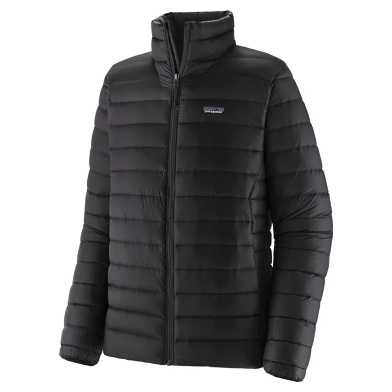 Patagonia Men's Down Sweater Jacket in Black