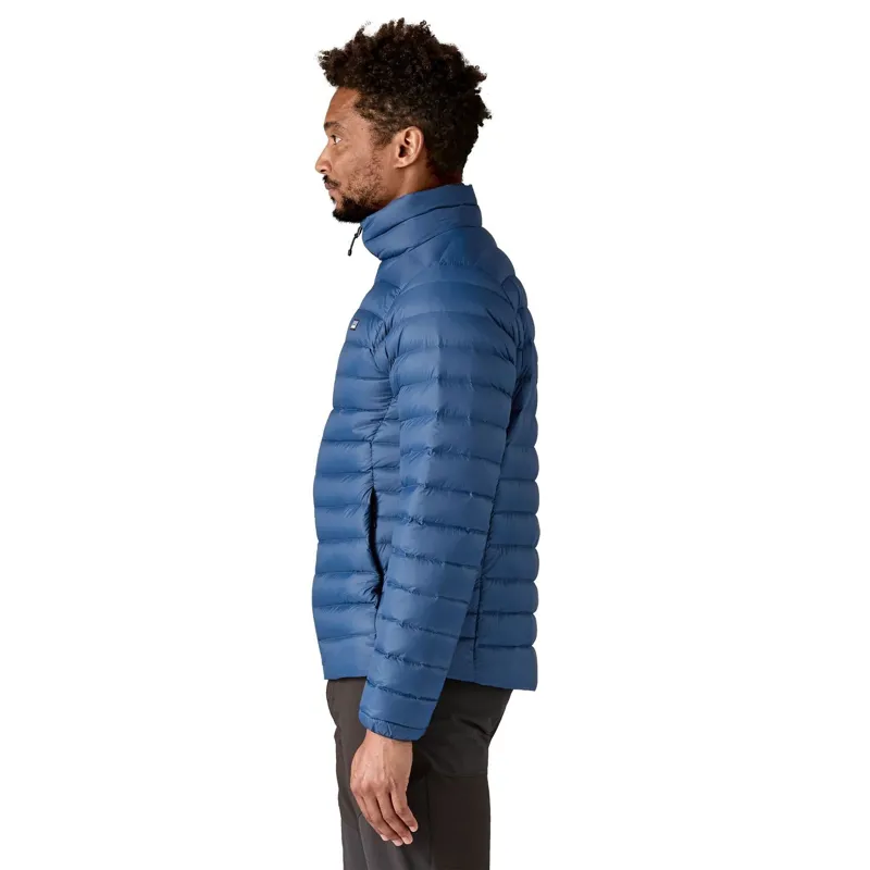 Patagonia Men's Down Sweater Jacket in Clement Blue-4