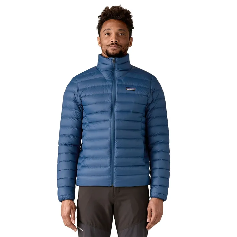 Patagonia Men's Down Sweater Jacket in Clement Blue-1