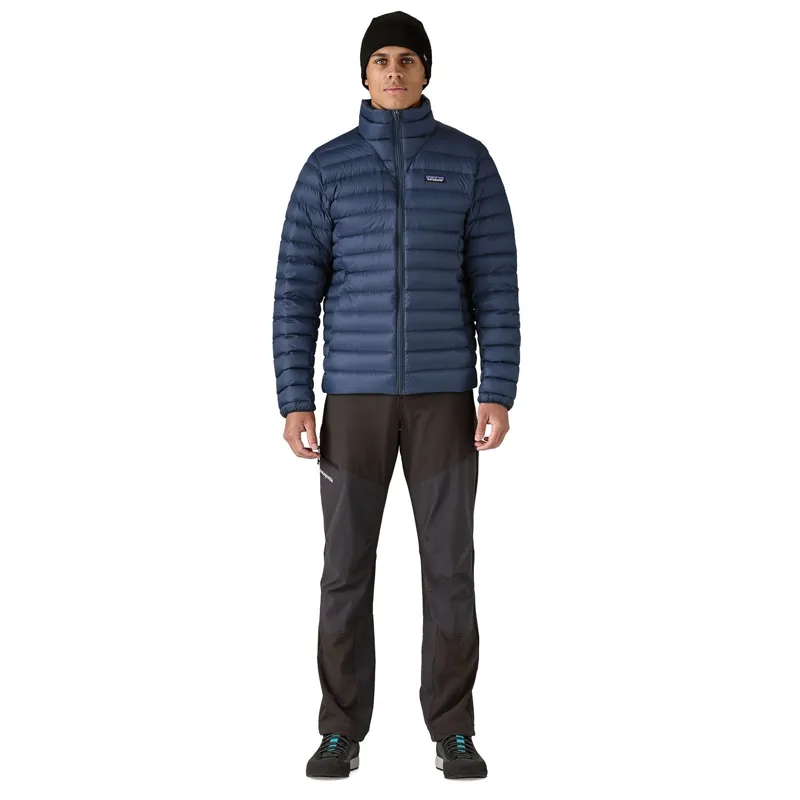 Patagonia Men's Down Sweater Jacket in New Navy-3