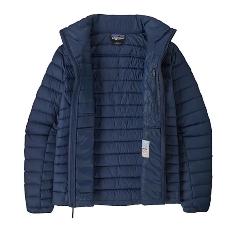 Patagonia Men's Down Sweater Jacket in Pollinator Orange-12