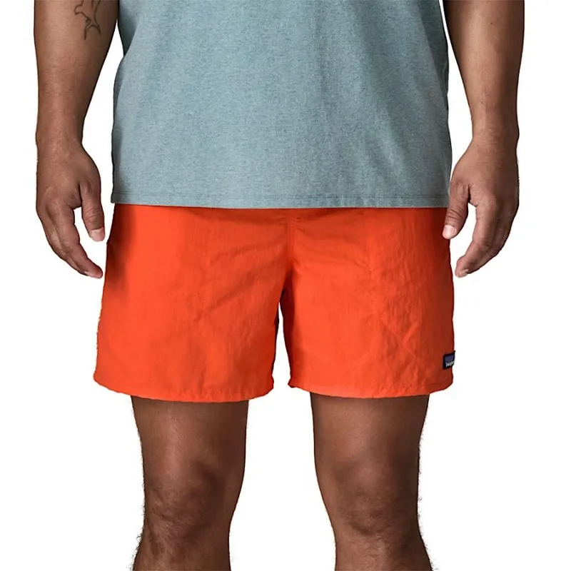 Patagonia Mens Baggies Shorts 5 inch in Orange Peel-1