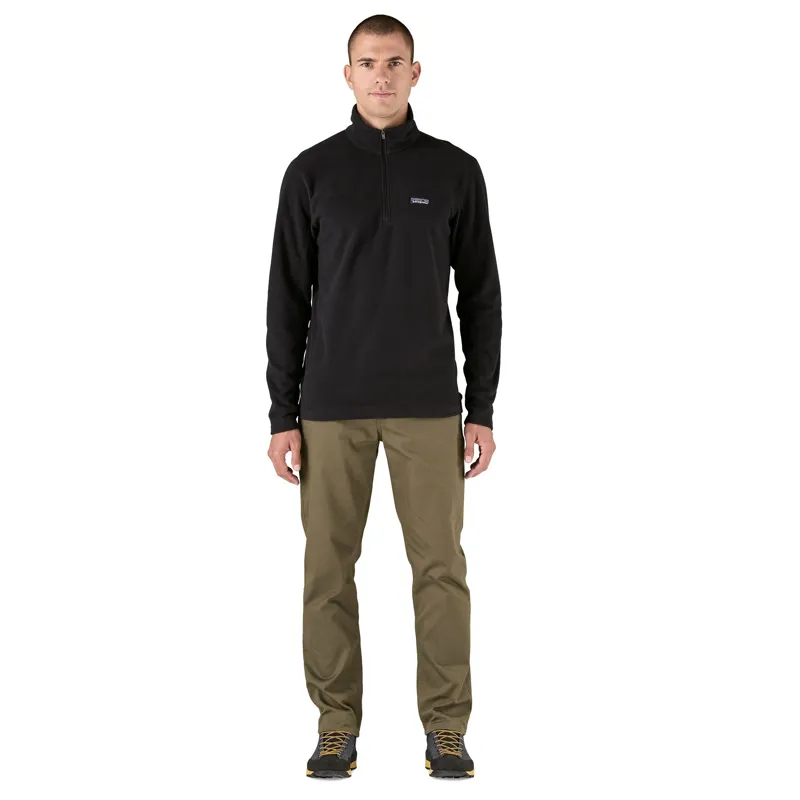 Patagonia Micro D Men's Fleece Pullover in Black-3