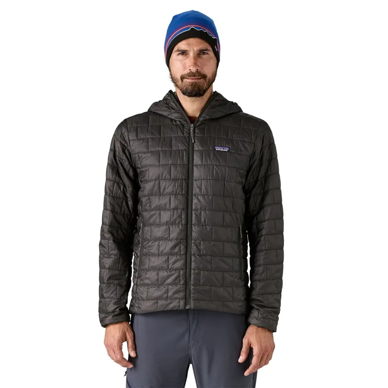Patagonia Nano Puff Hoody Men's in Black-1