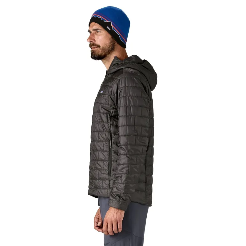 Patagonia Nano Puff Hoody Men's in Black-3