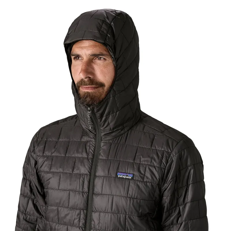 Patagonia Nano Puff Hoody Men's in Black-7