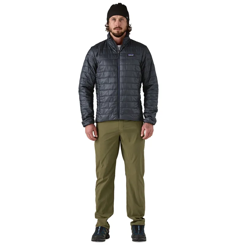 Patagonia Nano Puff Men's Jacket in Smolder Blue-4