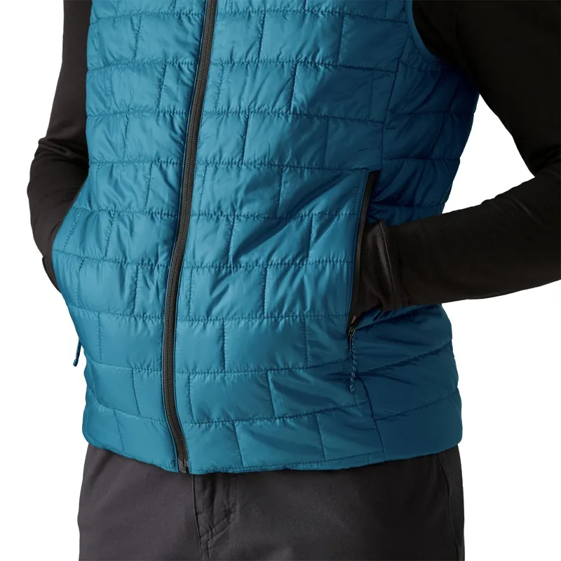 Patagonia Nano Puff Men's Vest in Smolder Blue-6