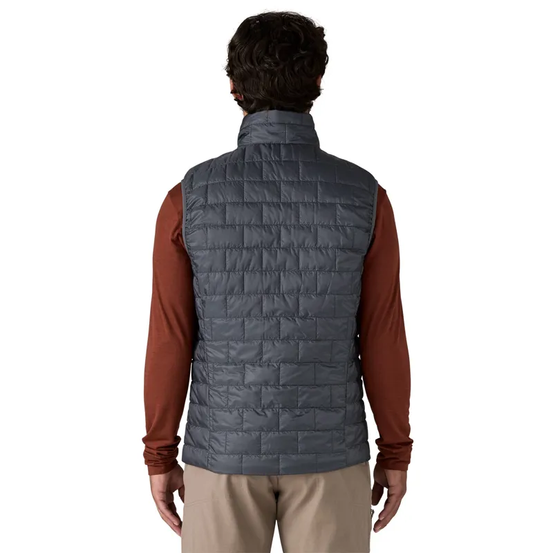 Patagonia Nano Puff Men's Vest in Smolder Blue-3