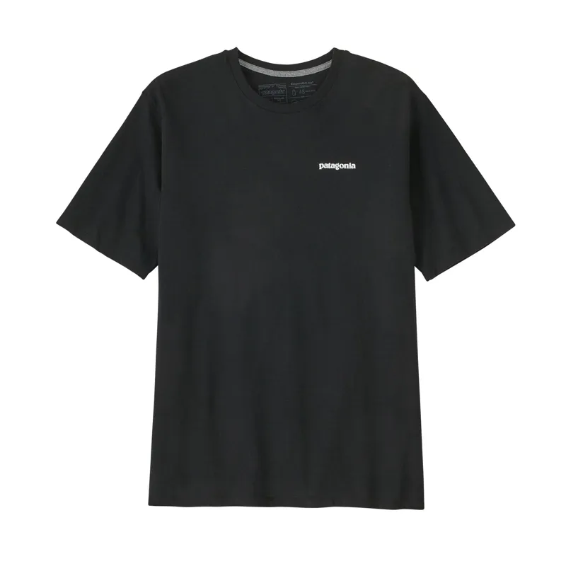 Patagonia P-6 Logo Responsibili-Tee Men's T-Shirt in Black-1