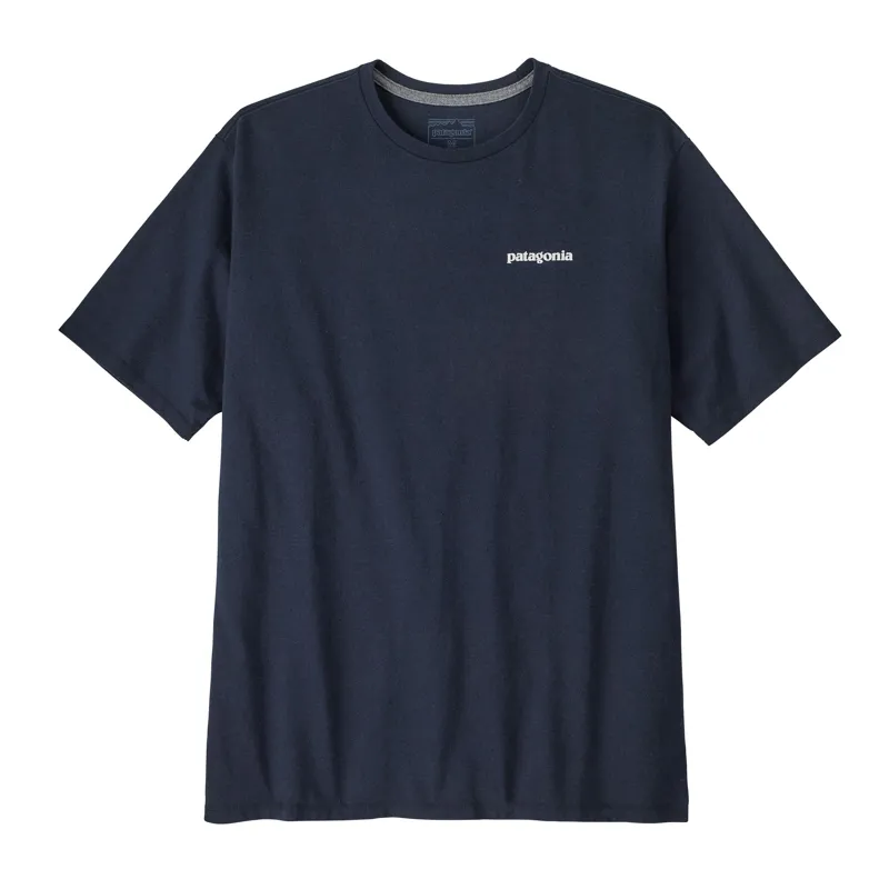 Patagonia P-6 Logo Responsibili-Tee Men's T-Shirt in New Navy-1