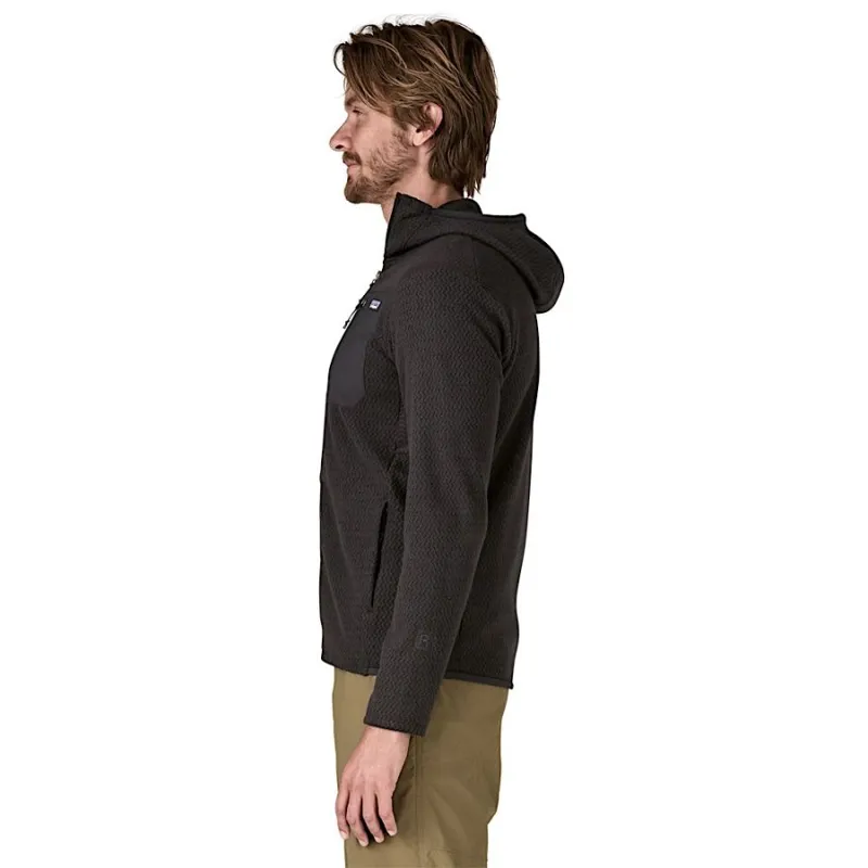 Patagonia R1 Air Men's Full-Zip Fleece Hoody in Black-2