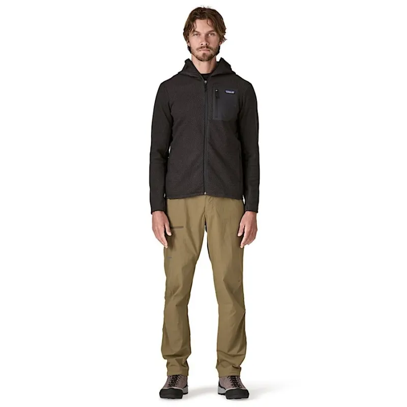 Patagonia R1 Air Men's Full-Zip Fleece Hoody in Black-4