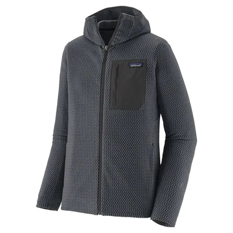 Patagonia R1 Air Men's Full-Zip Fleece Hoody in Smolder Blue