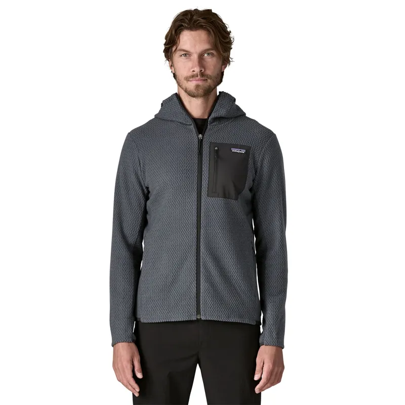 Patagonia R1 Air Men's Full-Zip Fleece Hoody in Smolder Blue-1