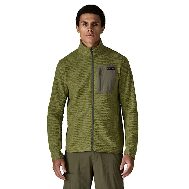 Patagonia R1 Air Men's Fleece Jacket in Caper Green-1