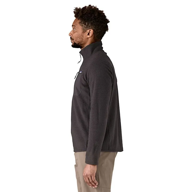 Patagonia R1 Air Men's Zip-Neck Fleece in Black-3