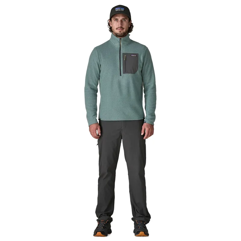 Patagonia R1 Air Men's Zip-Neck Fleece in Blue Sage-1