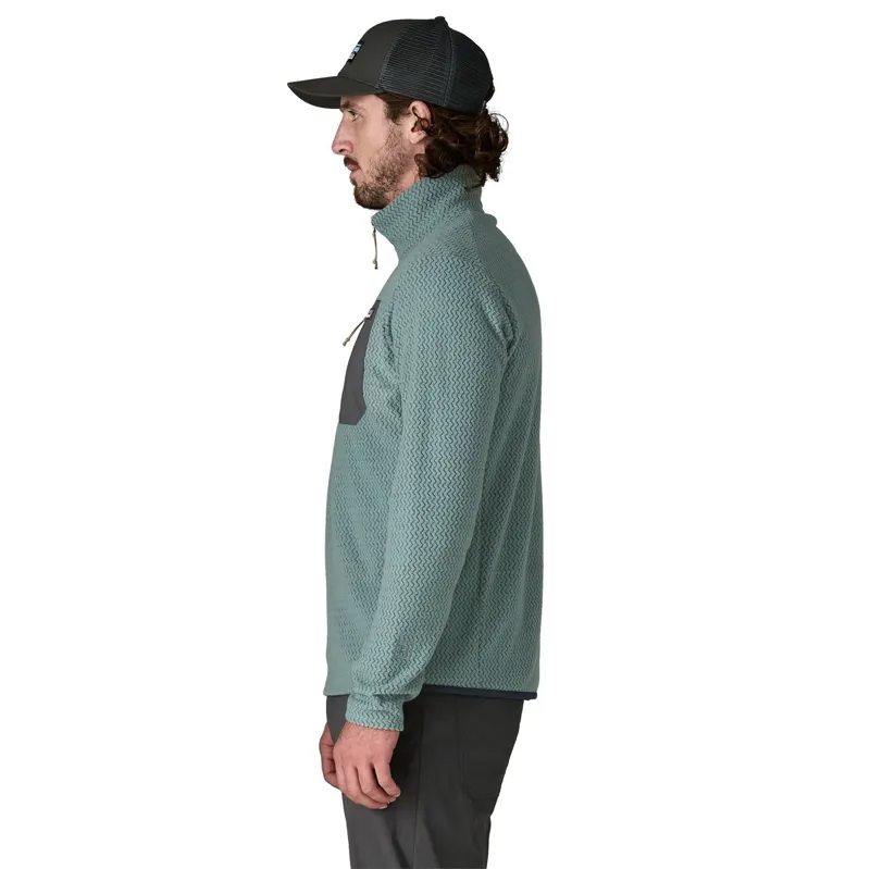 Patagonia R1 Air Men's Zip-Neck Fleece in Blue Sage-5