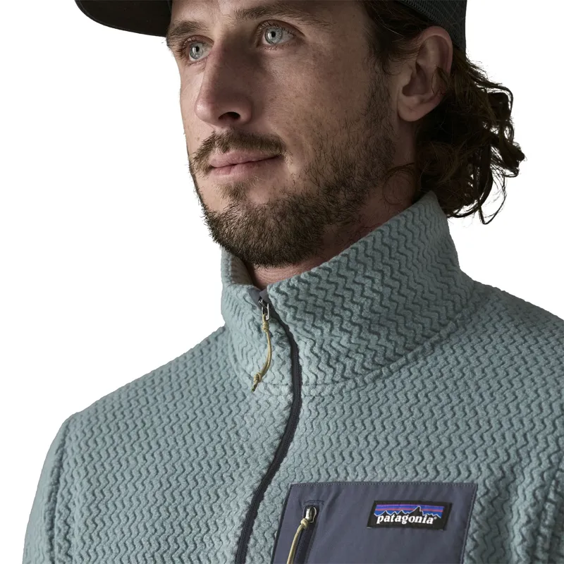 Patagonia R1 Air Men's Zip-Neck Fleece in Blue Sage-7