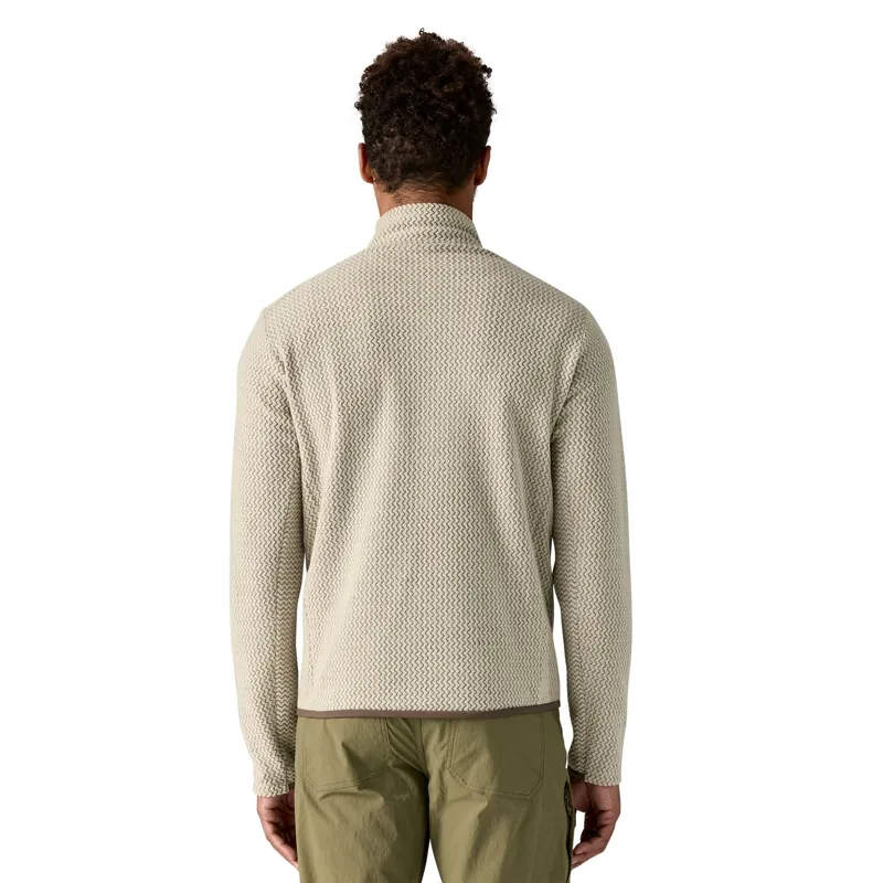 Patagonia R1 Air Men's Zip-Neck Fleece in Pelican-3