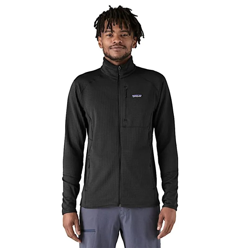 Patagonia R1 Men's Fleece Jacket in Black-1