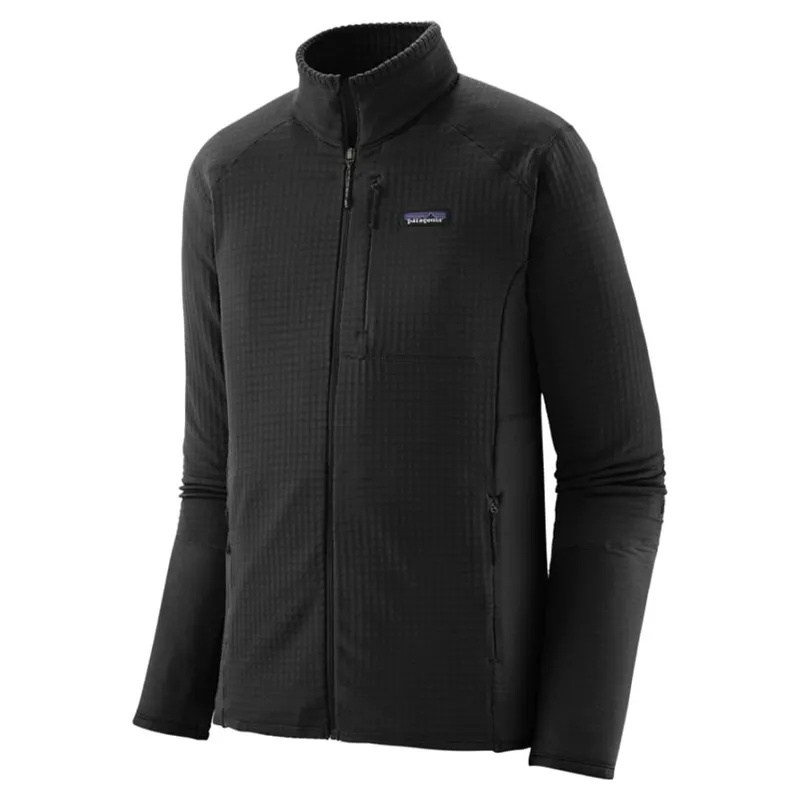 Patagonia R1 Men's Fleece Jacket in Black