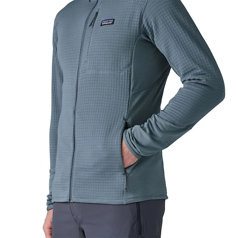 Patagonia R1 Men's Fleece Jacket in Black-7