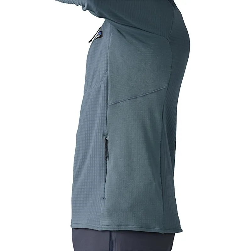 Patagonia R1 Men's Fleece Jacket in Black-4