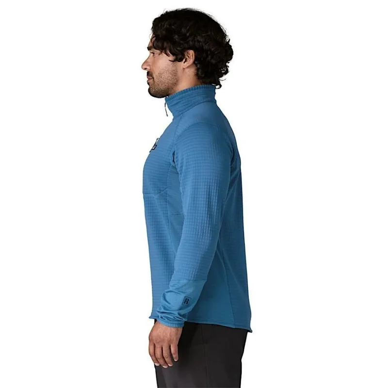 Patagonia R1 Men's Fleece Pullover in Aquatic Blue-2