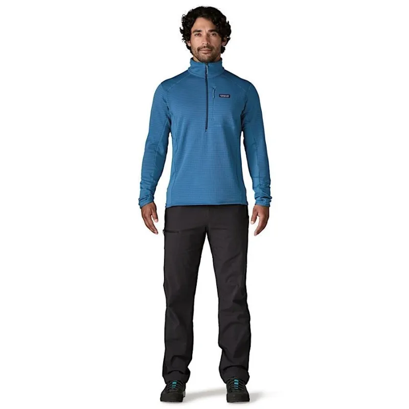 Patagonia R1 Men's Fleece Pullover in Aquatic Blue-4