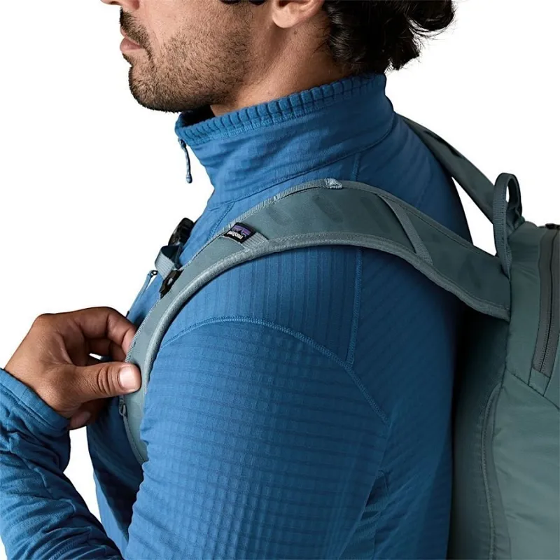 Patagonia R1 Men's Fleece Pullover in Aquatic Blue-8
