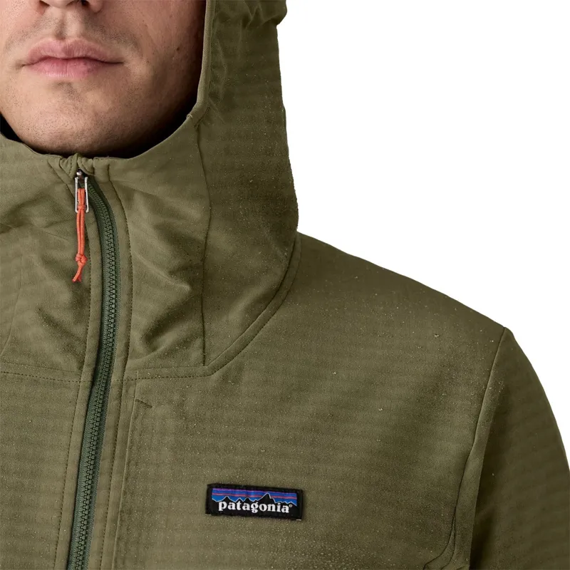 Patagonia R1 TechFace Men's Hoody in Basin Green-9
