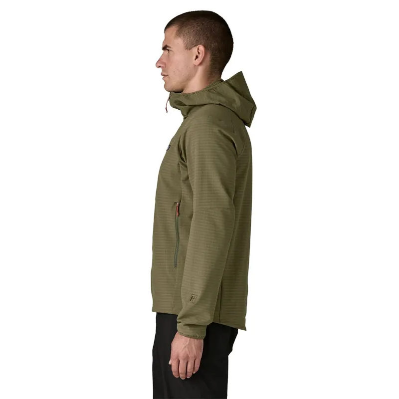 Patagonia R1 TechFace Men's Hoody in Basin Green-3