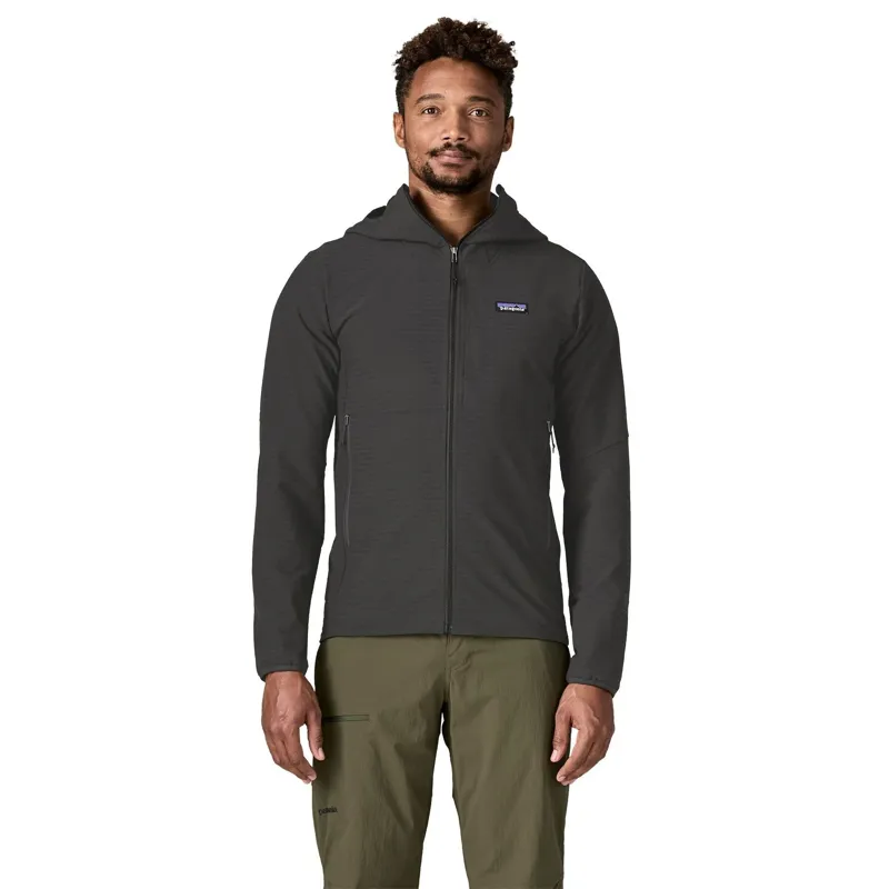 Patagonia R1 TechFace Men's Hoody in Black-1
