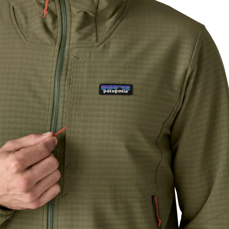 Patagonia R1 TechFace Men's Hoody in Black-8