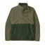 Patagonia Retro Pile 1/2 Snap Men's Pullover Fleece in Old Growth Green
