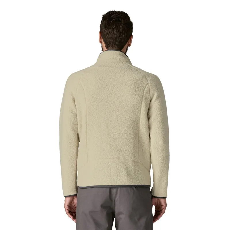 Patagonia Retro Pile Men's Fleece Jacket in Black/Forge Grey-2