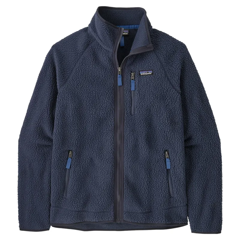 Patagonia Retro Pile Men's Fleece Jacket in New Navy/Sunken Blue