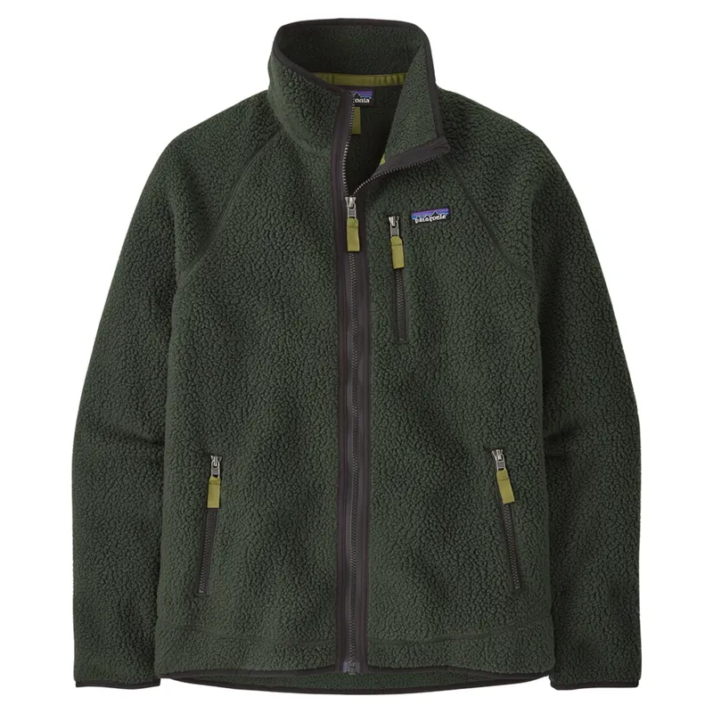 Patagonia Retro Pile Men's Fleece Jacket in Old Growth Green