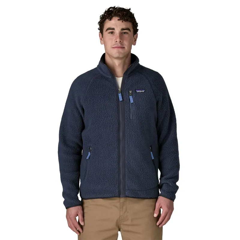 Patagonia Retro Pile Men's Fleece Jacket in Seabird Grey-1