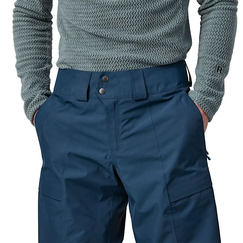 Patagonia Storm Shift Men's Ski Pants in Clement Blue-4