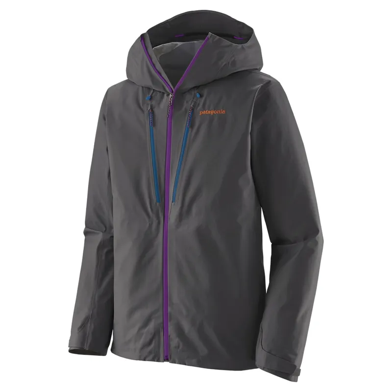 Patagonia Triolet Men's Gore-Tex Jacket in Forge Grey/P6 Blue