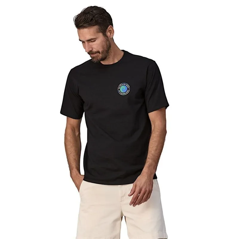 Patagonia Unity Fitz Responsibili-Tee Men's in Ink Black-2