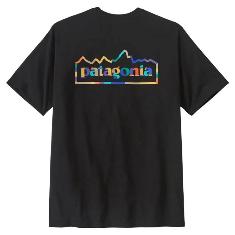 Patagonia Unity Fitz Responsibili-Tee Men's in Ink Black