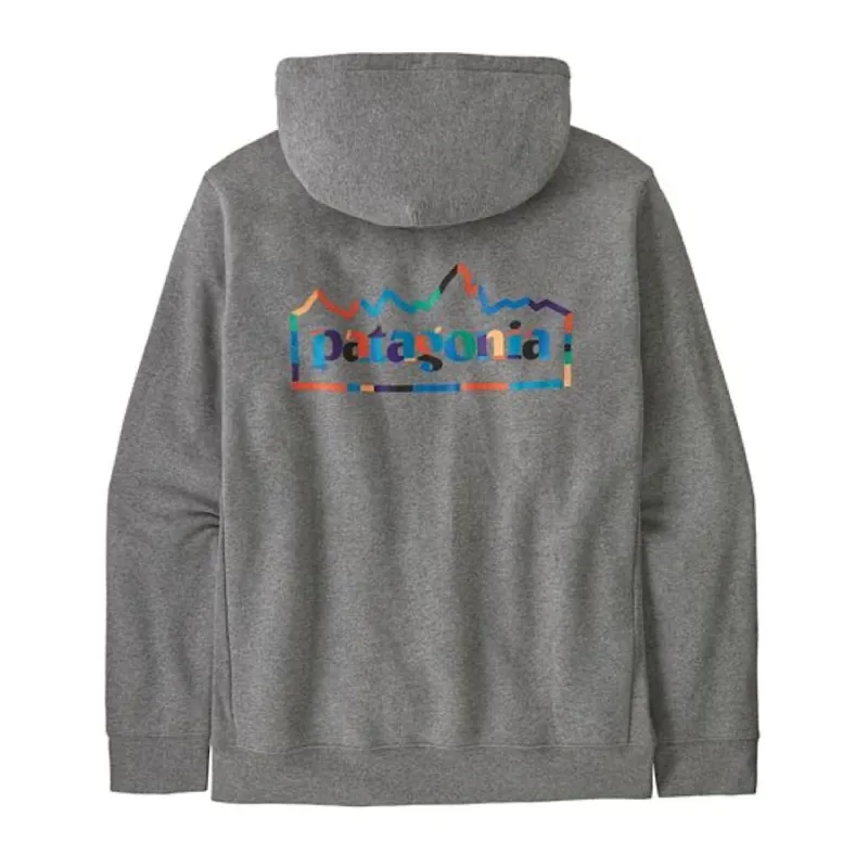 Patagonia Unity Fitz Uprisal Hoody in Gravel Heather