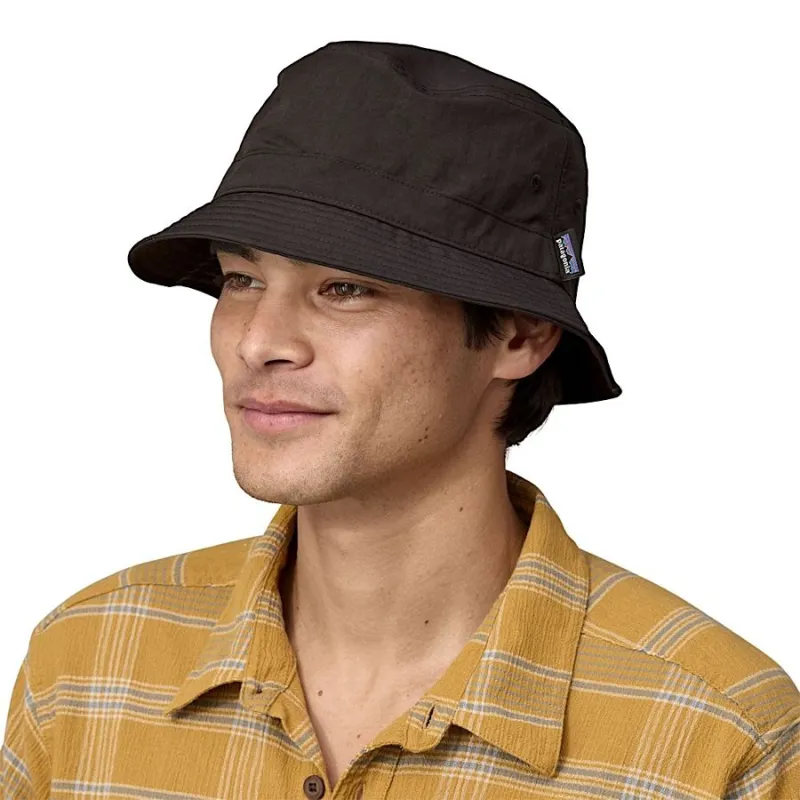 Patagonia Wavefarer Bucket Hat in Black-1