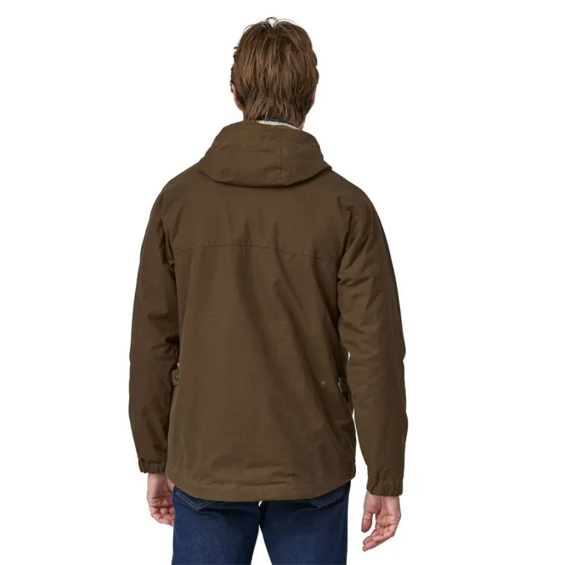 Patagonia Waxed Cotton Men's Jacket in Coriander Brown-2
