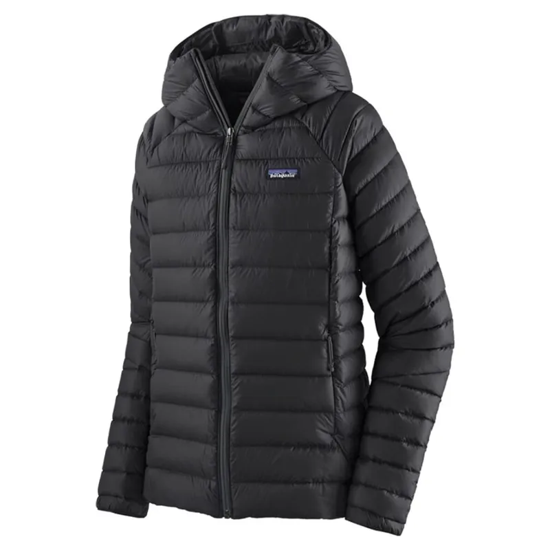 Patagonia Women's Down Sweater Hoody in Black