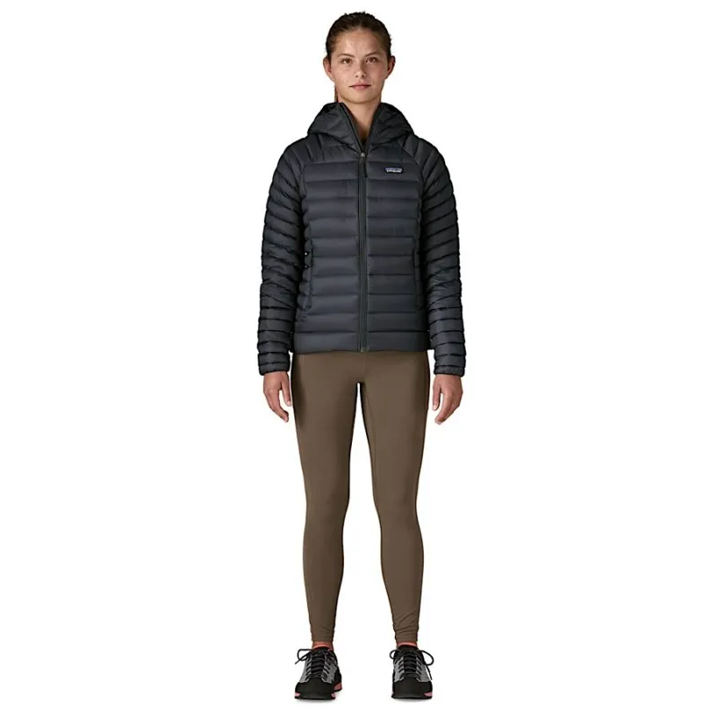 Patagonia Women's Down Sweater Hoody in Black-6